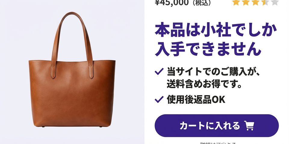 「ここで買う理由」の事例をもっと見る